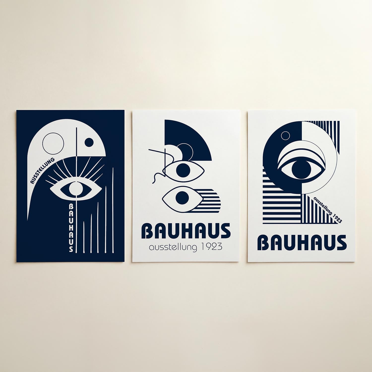 Oog en lijnen Posterset