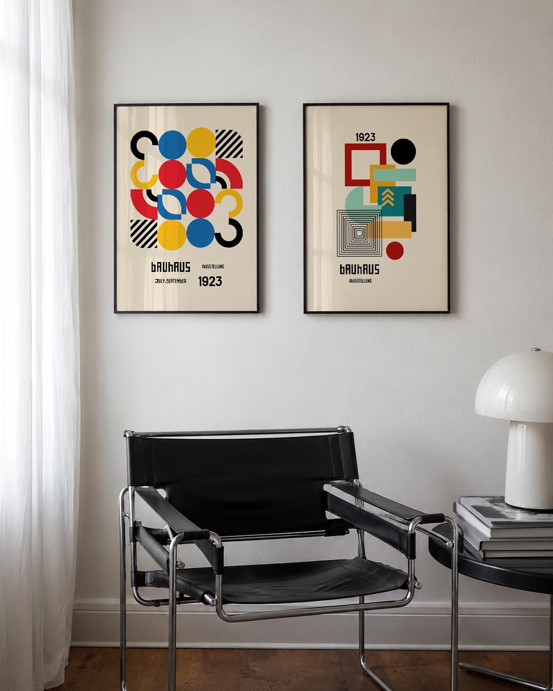 Vormen en kleurvlakken Posterset
