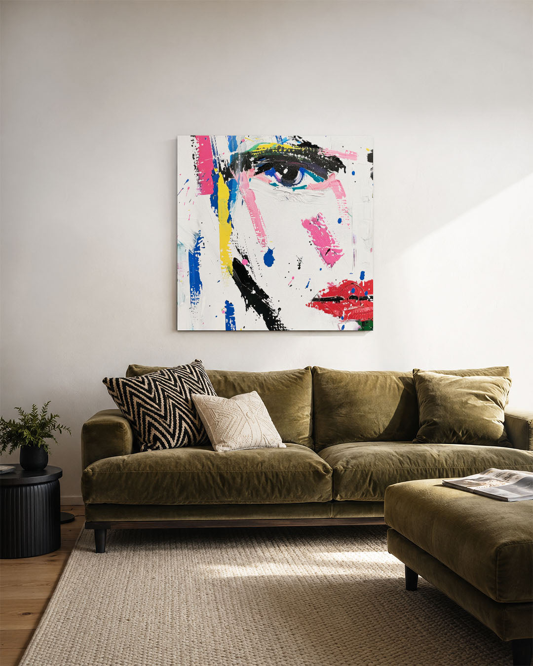 Kleurencompositie Kunstwerk