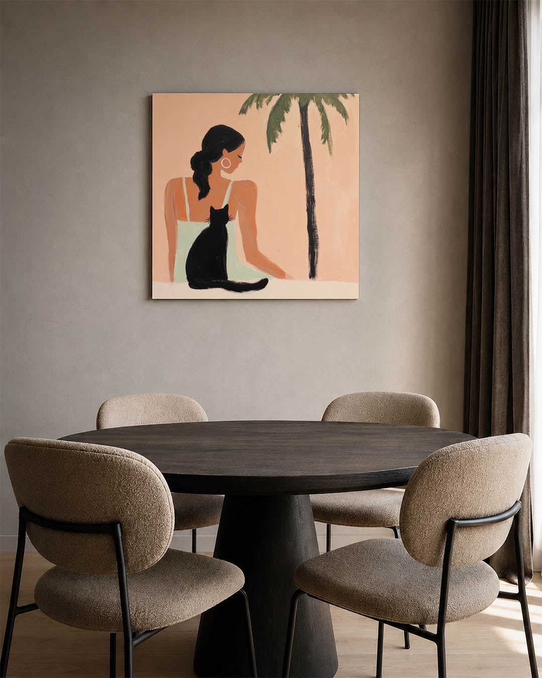 Zomerse rust Kunstwerk