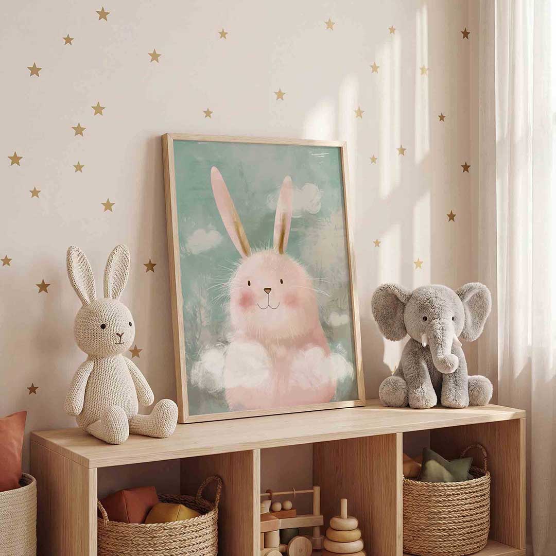 Schattige konijn Poster