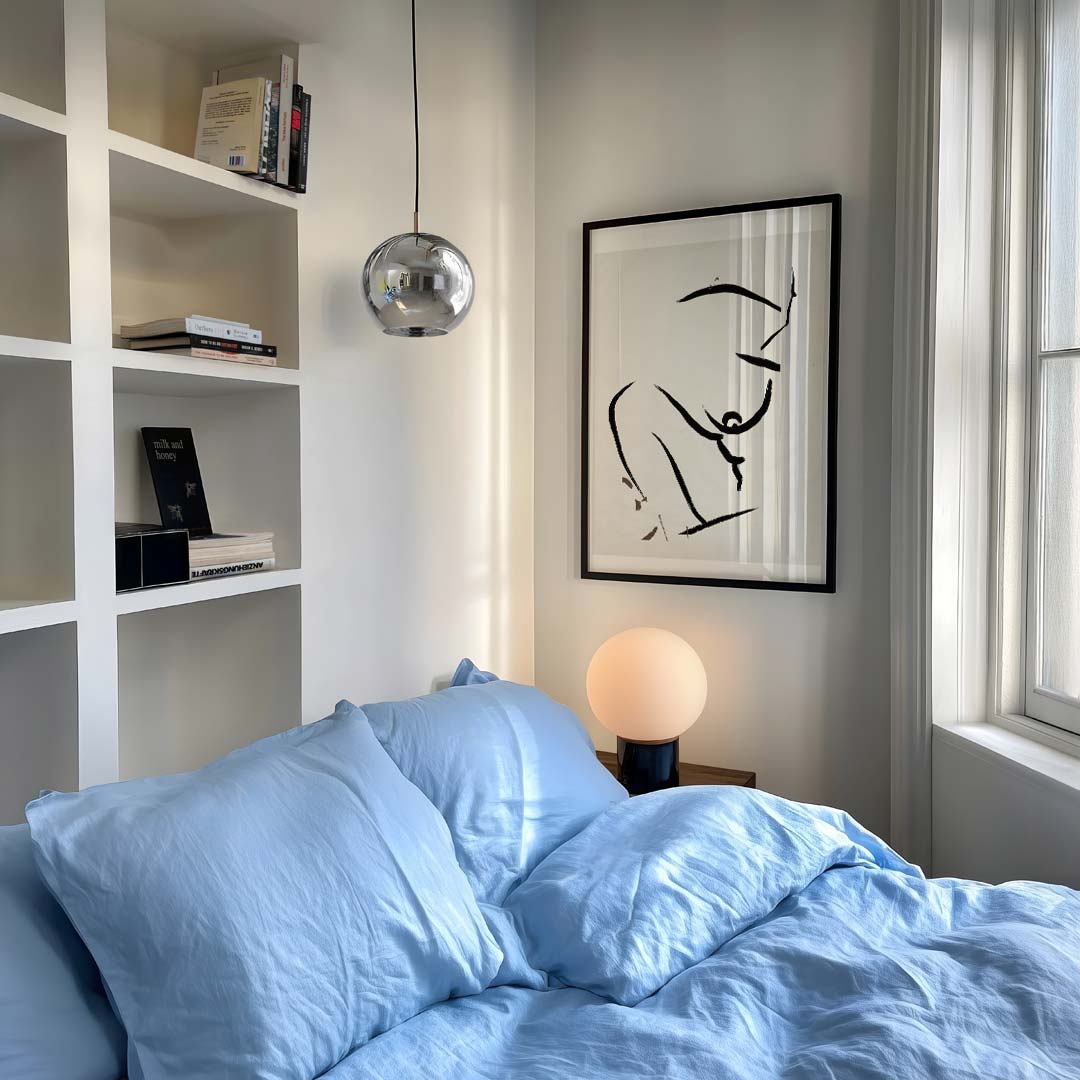 Minimalistische Lichaamskunst Poster-WallArtistic