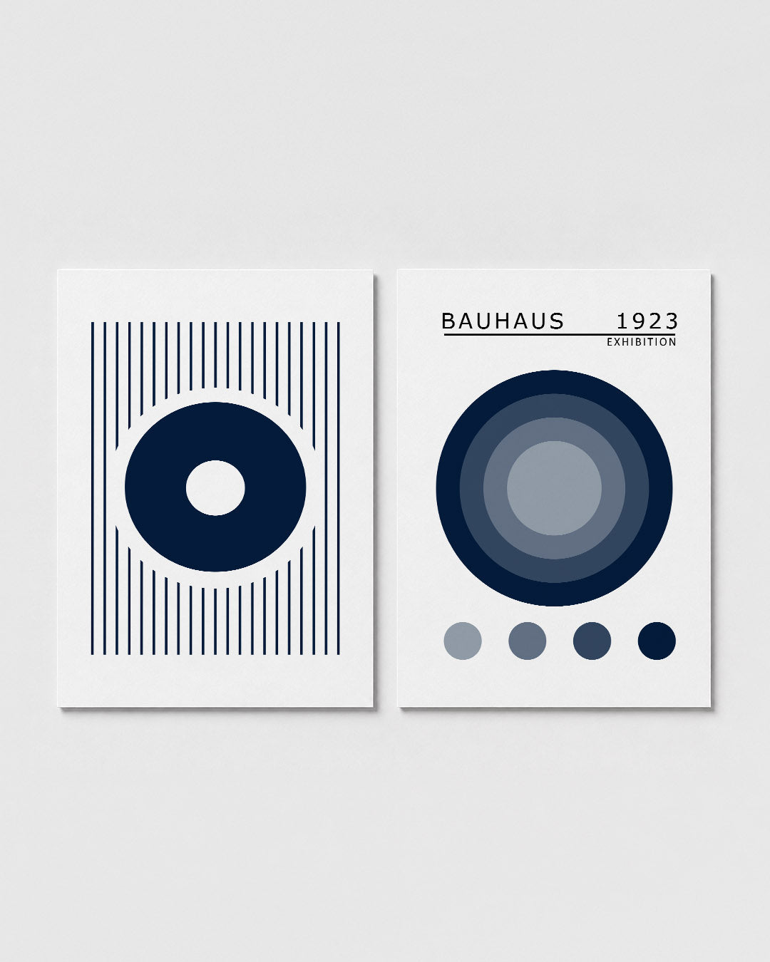 Cirkel en lijnen Posterset