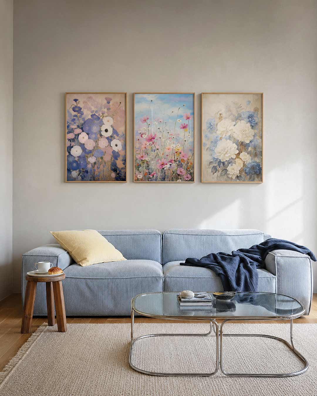 Bloemrijke kleurenpracht Posterset