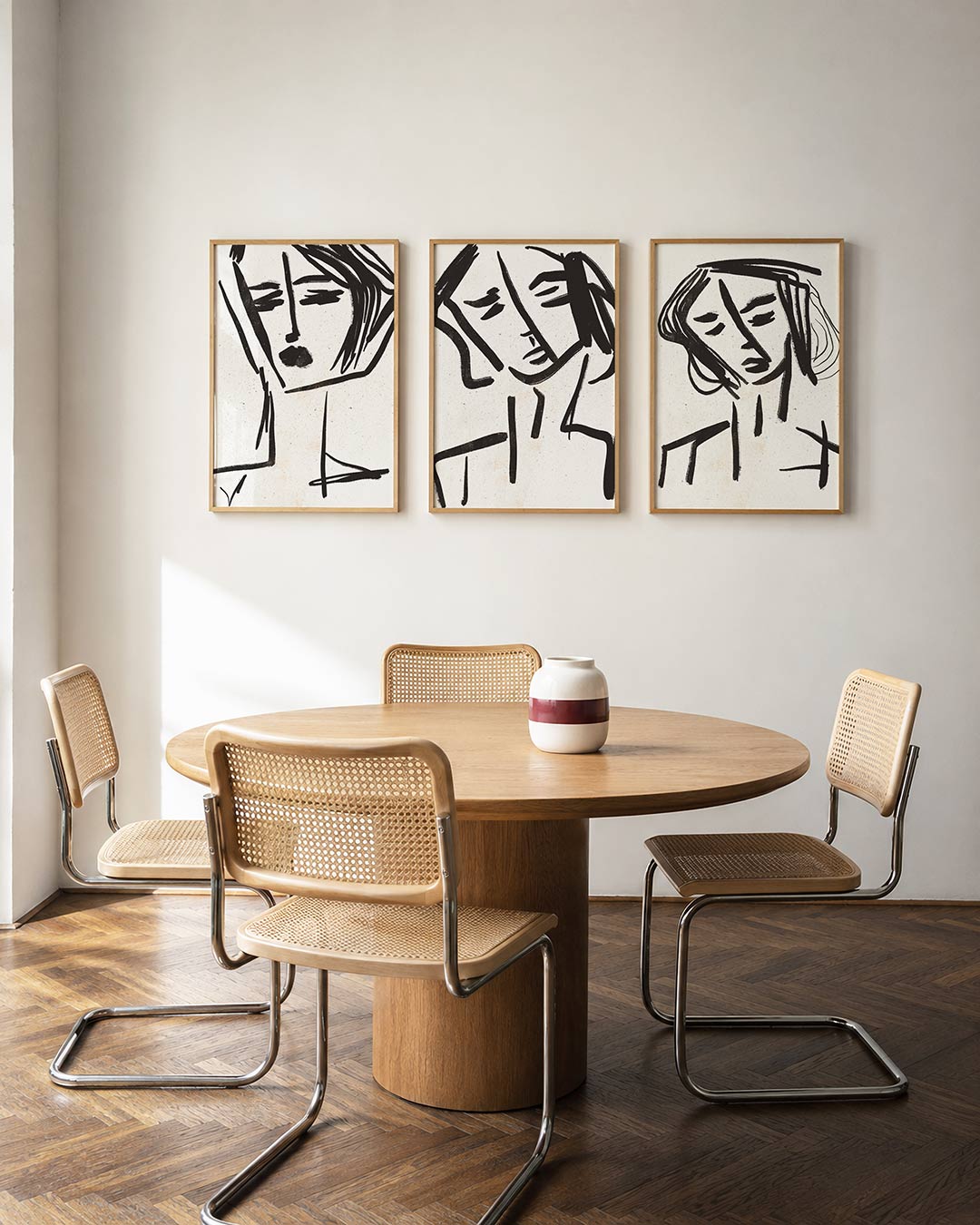 Lijnen en vlakken Posterset