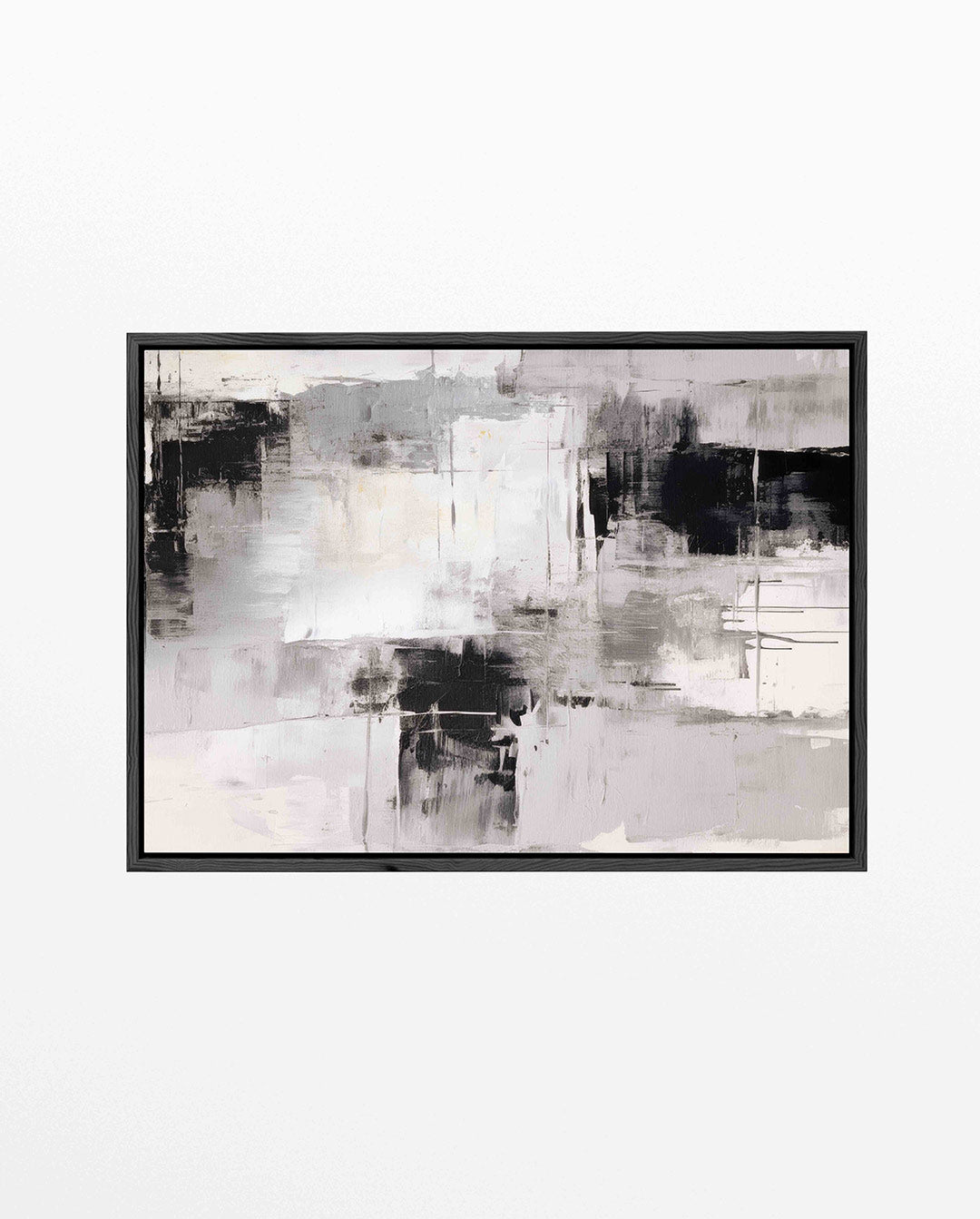 Monochrome compositie Kunstwerk