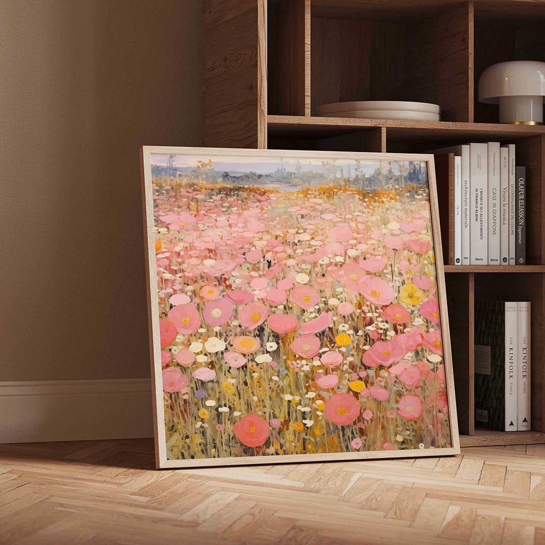 Bloemenveld Poster