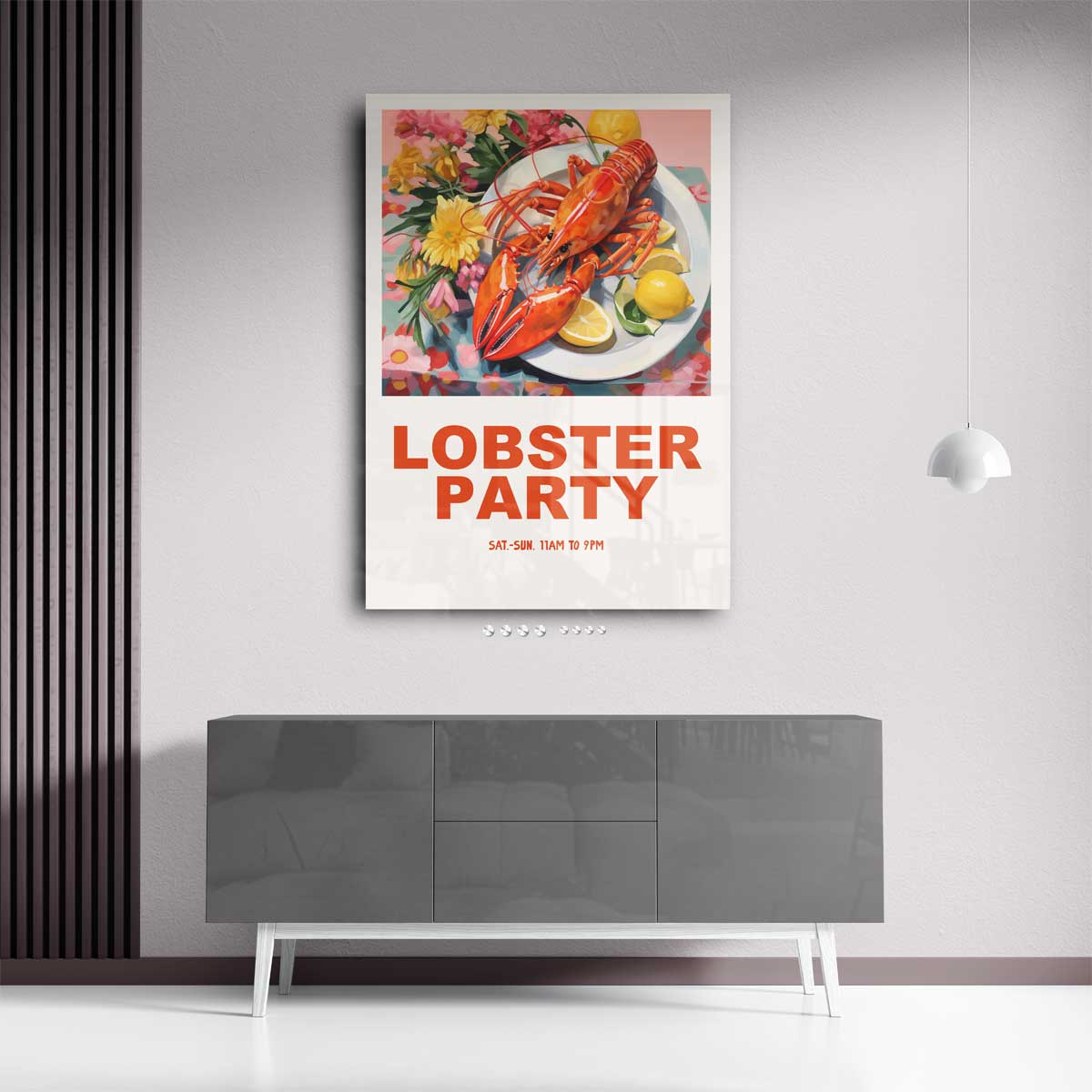 Lobster Party Poster