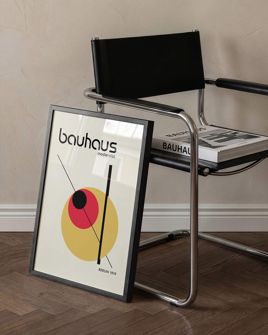Vorm en lijnenspel Poster