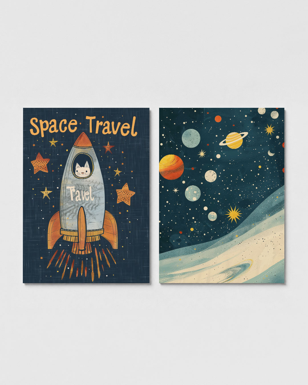 Ruimtevaart kat Posterset