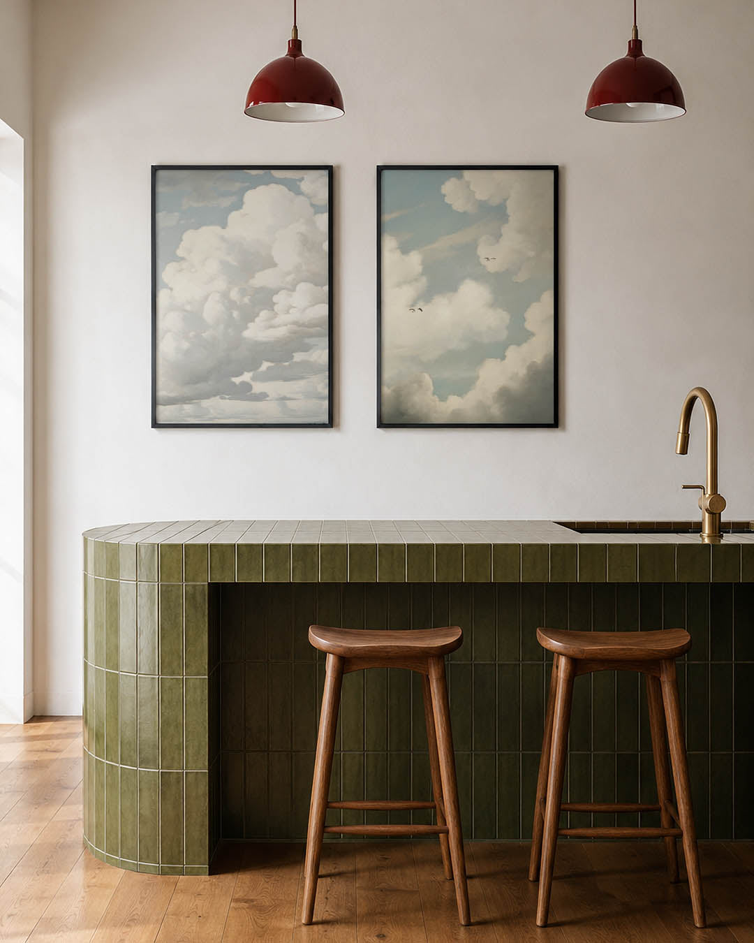 Wolkenlandschap Posterset