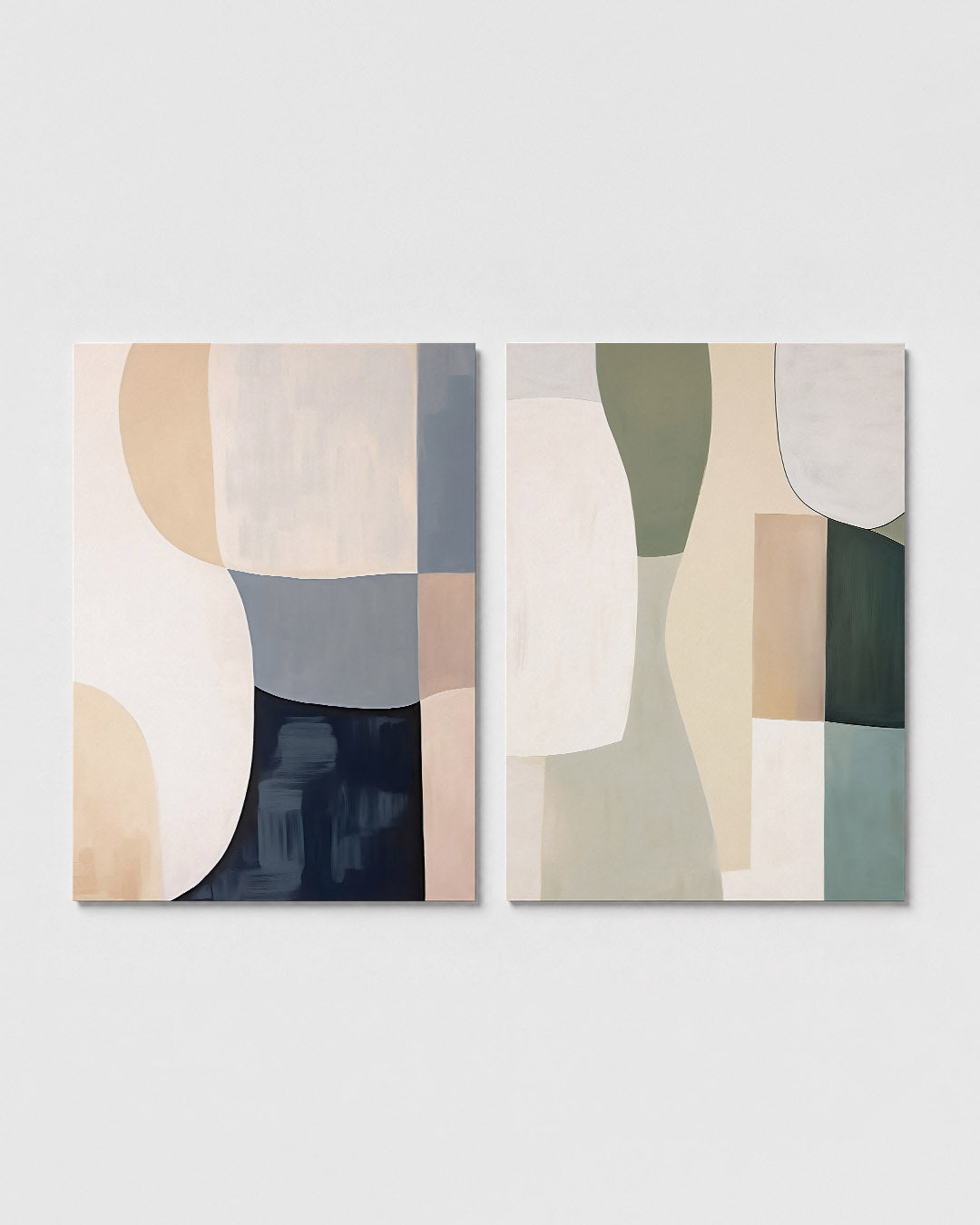 Vorm en kleurenspel Posterset