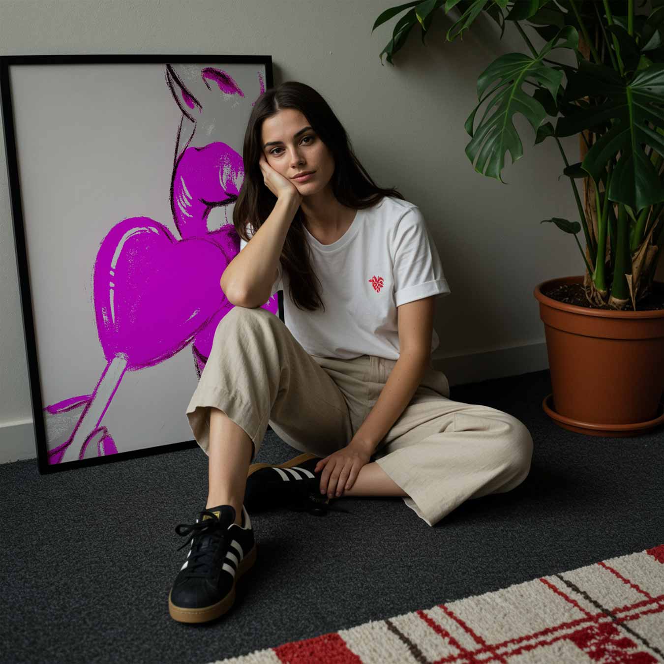 Stijlvolle Pop Art Poster-WallArtistic