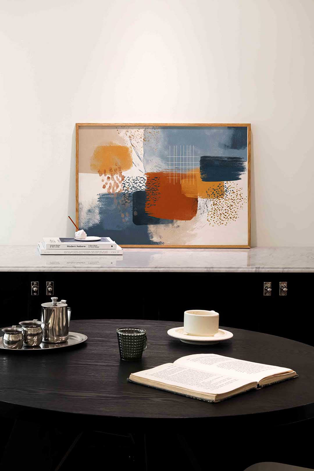 Abstracte vormen Poster