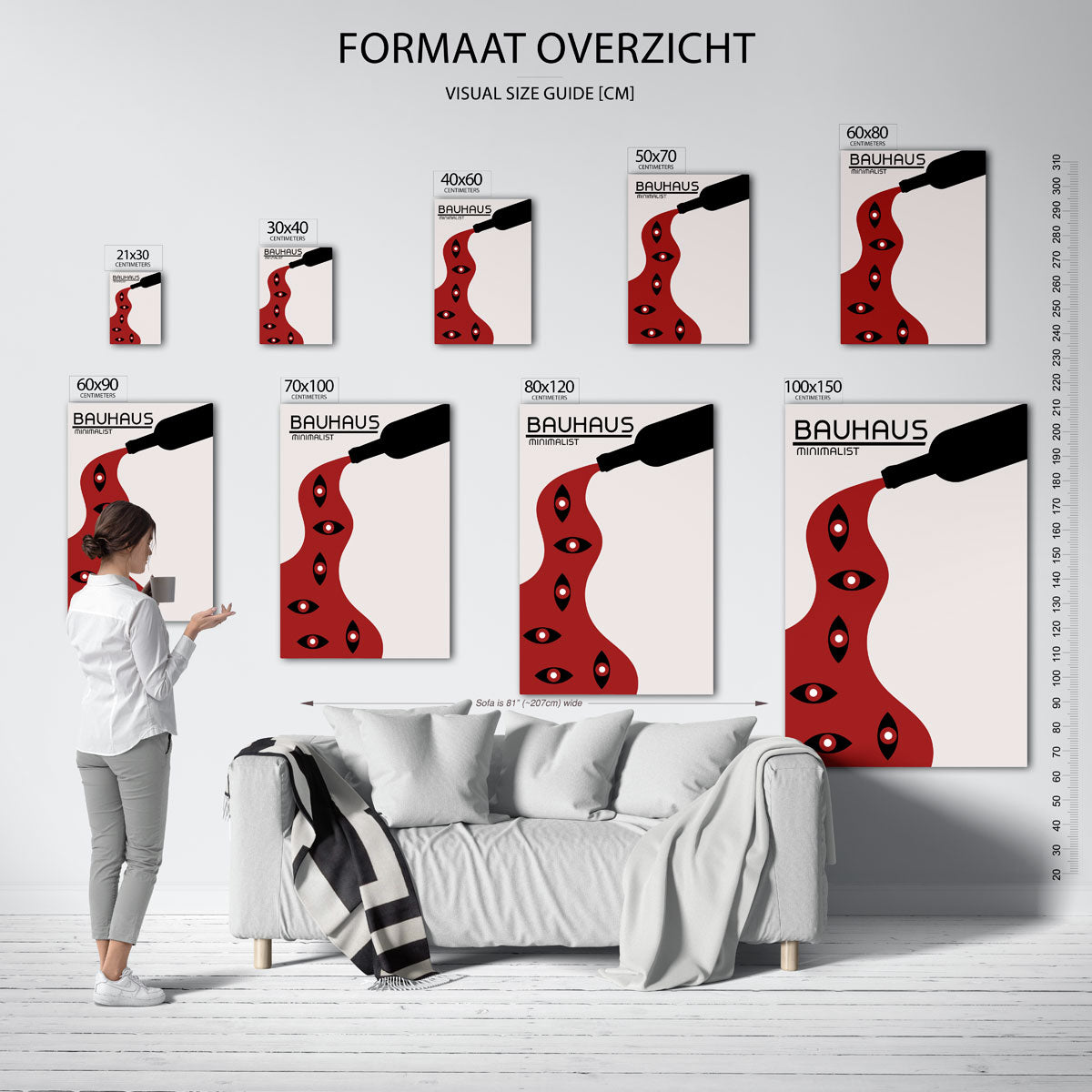 Vormen en vlucht Poster