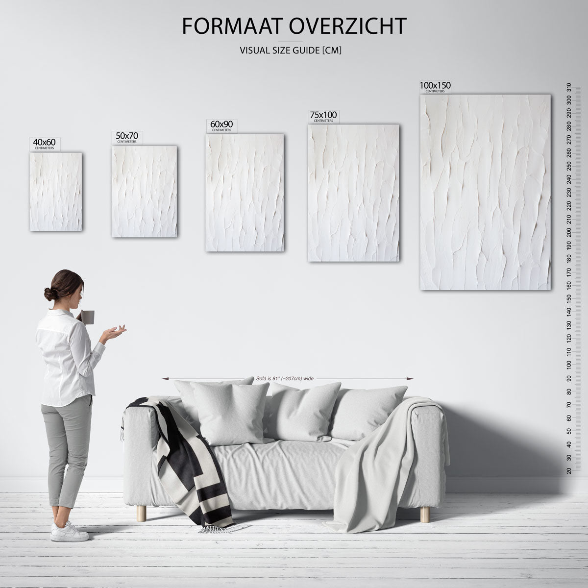 Gelaagde textuur Kunstwerk