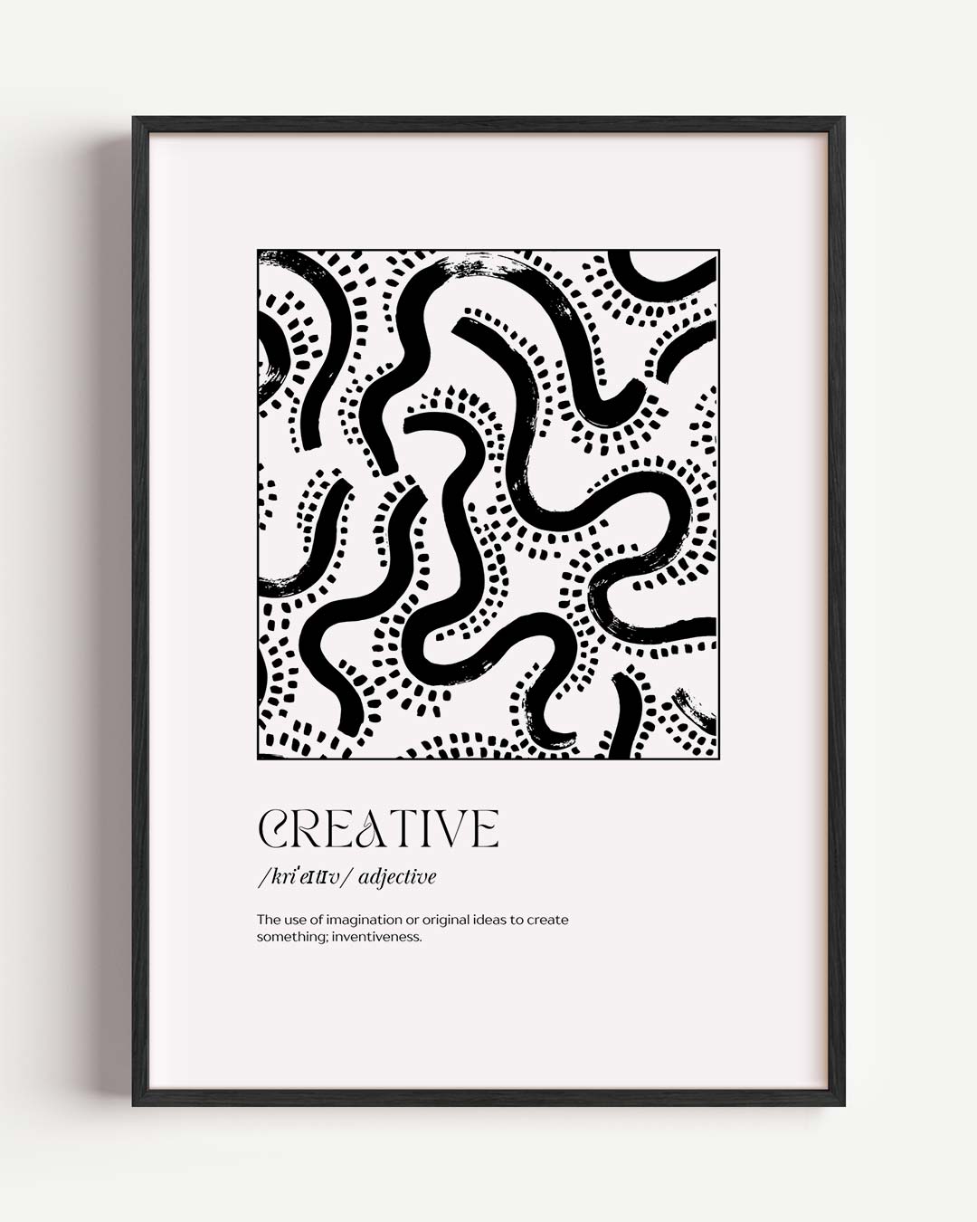 Creatieve Inspiratie Poster-WallArtistic
