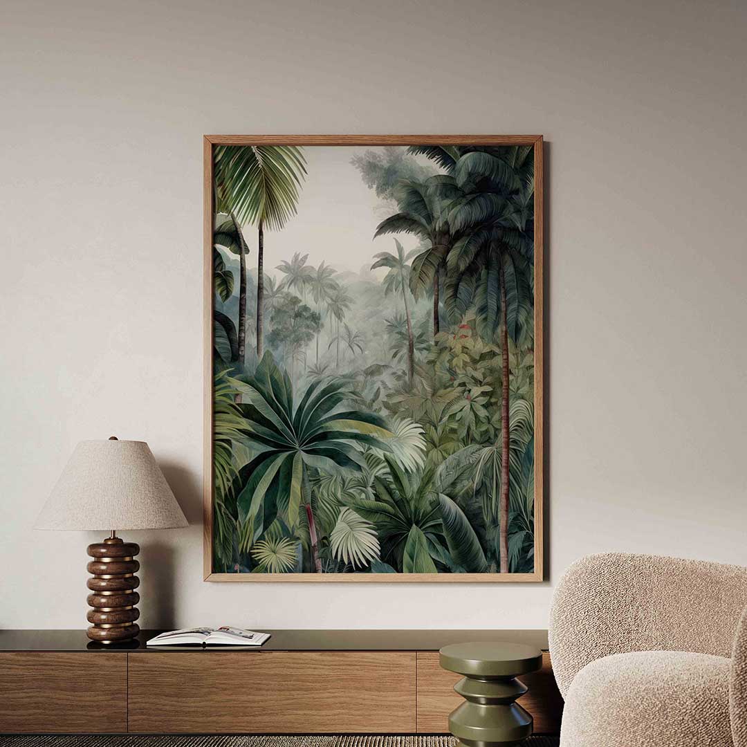 Tropische bladeren Poster