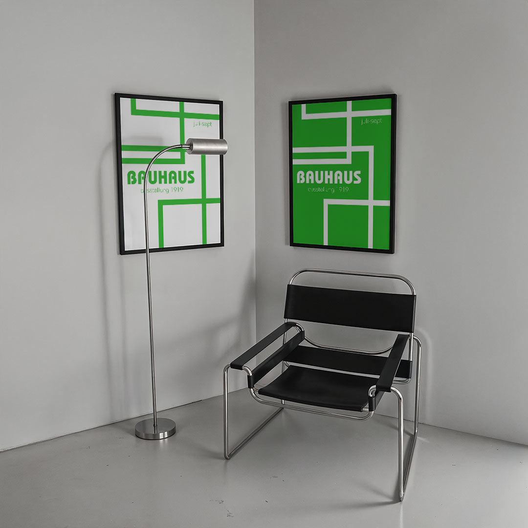 Lijnen en kleurvlakken Posterset