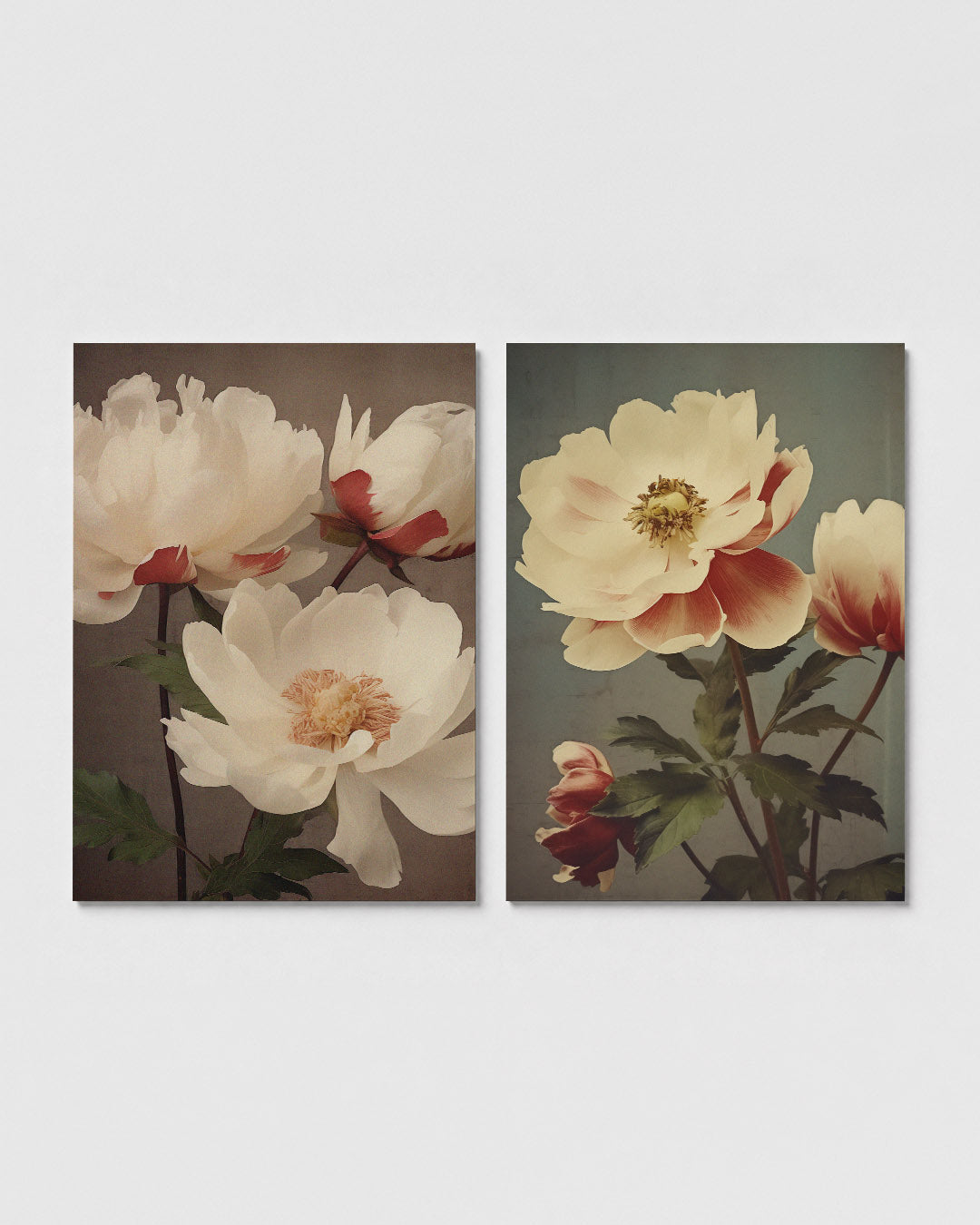 Bloemrijke sereniteit Posterset