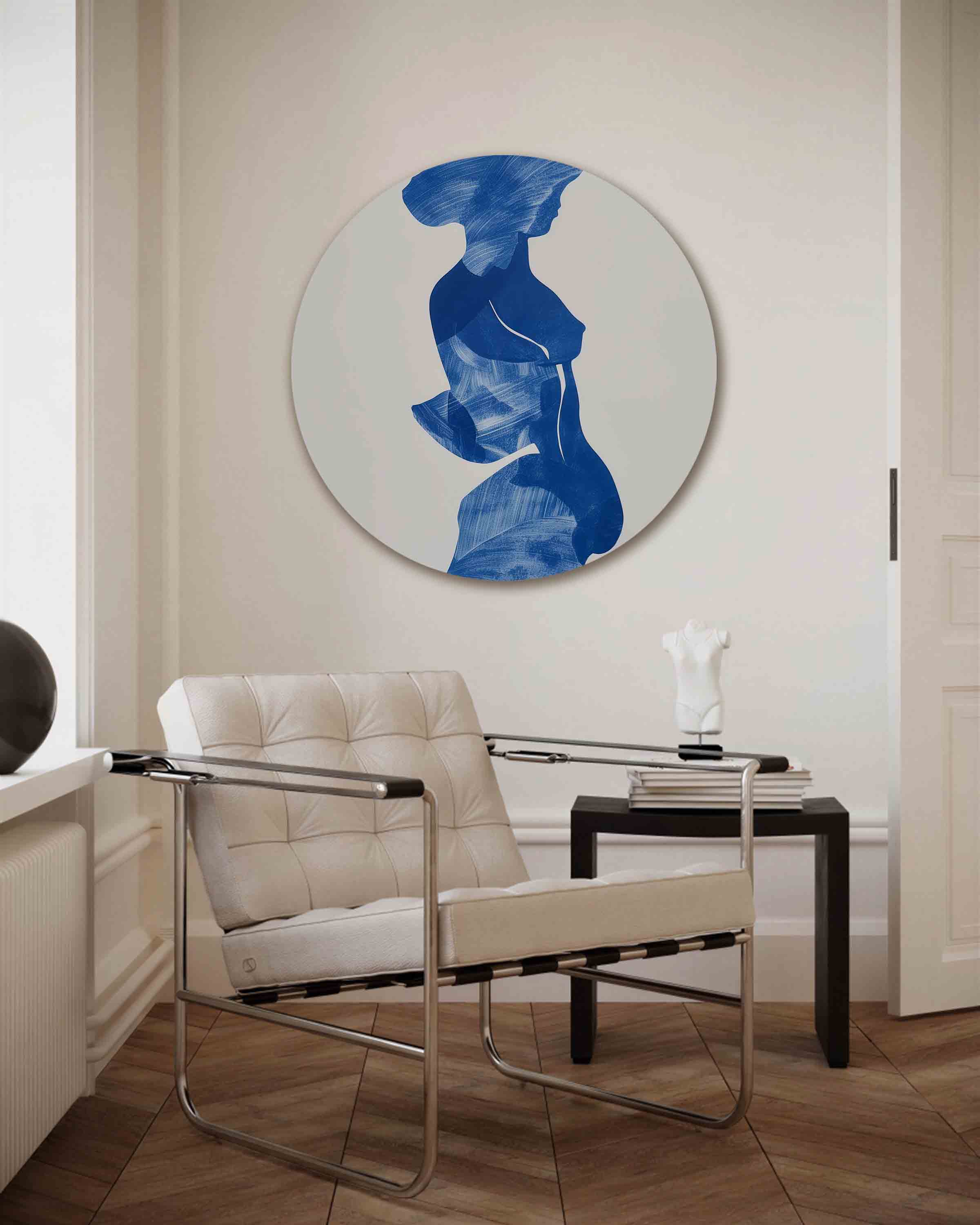 Abstracte figuur Muurcirkel