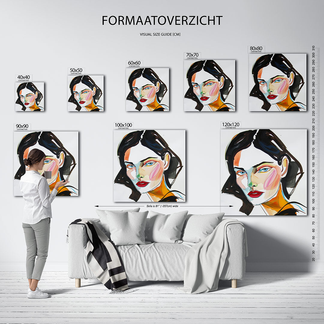 Portret Kunstwerk