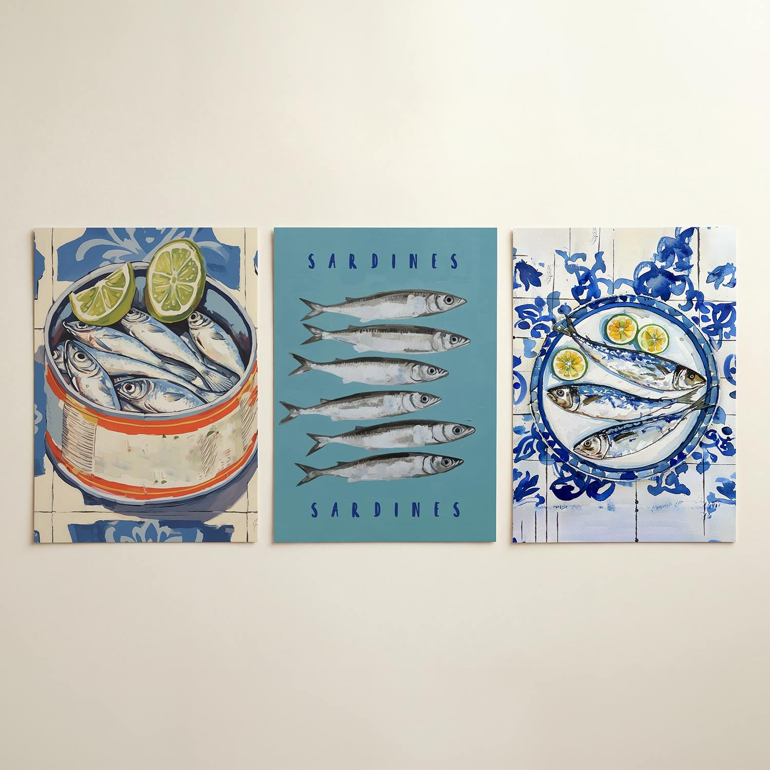 Vorm en kleurenspel Posterset