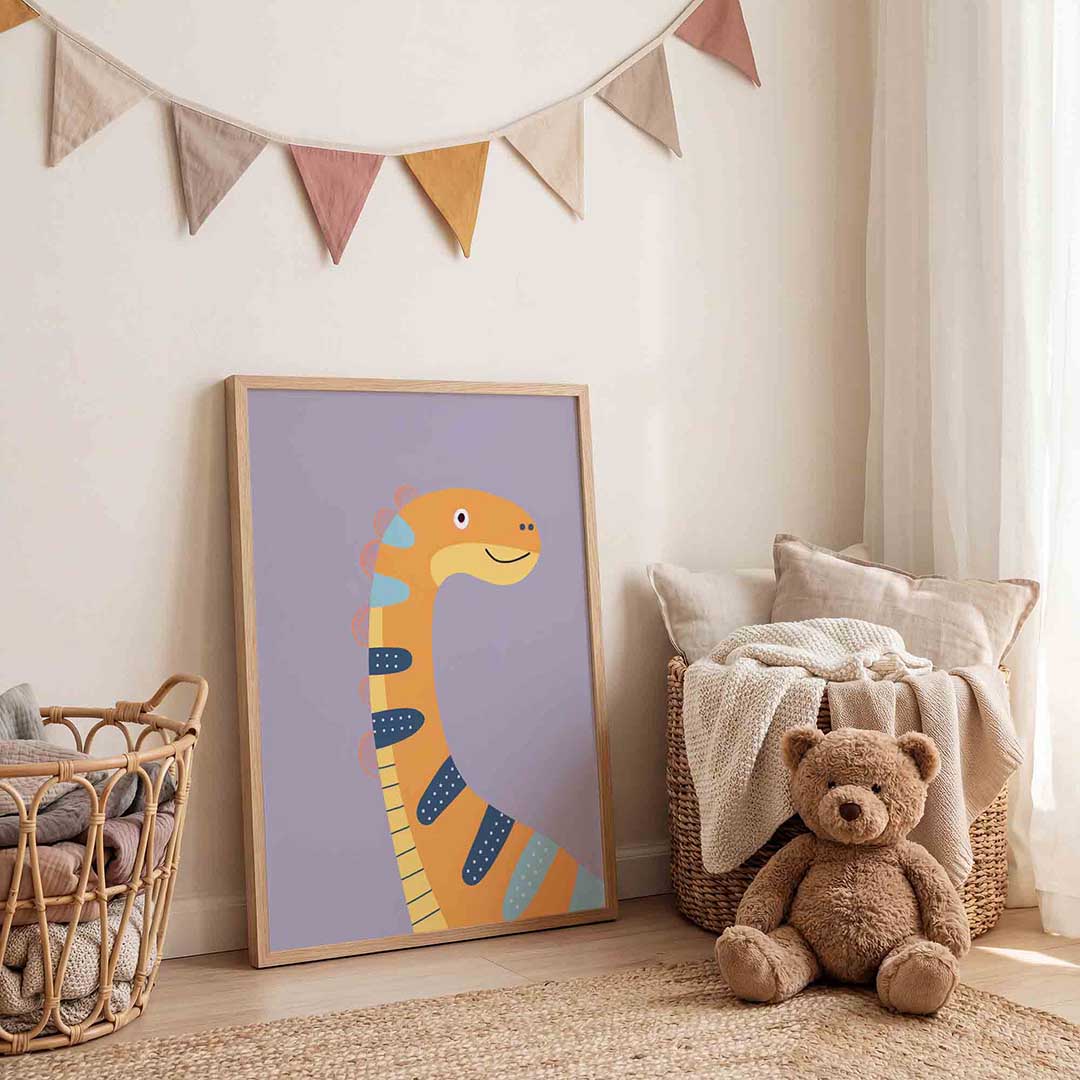 Dinosaurus illustratie Poster