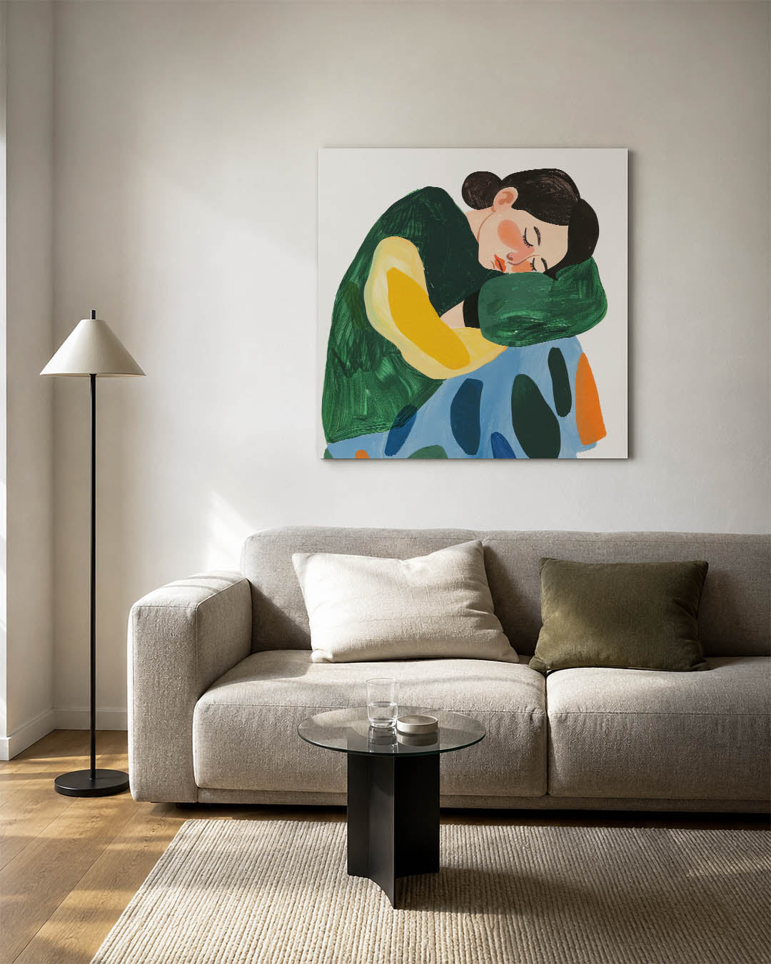 Dromerige vormen Kunstwerk