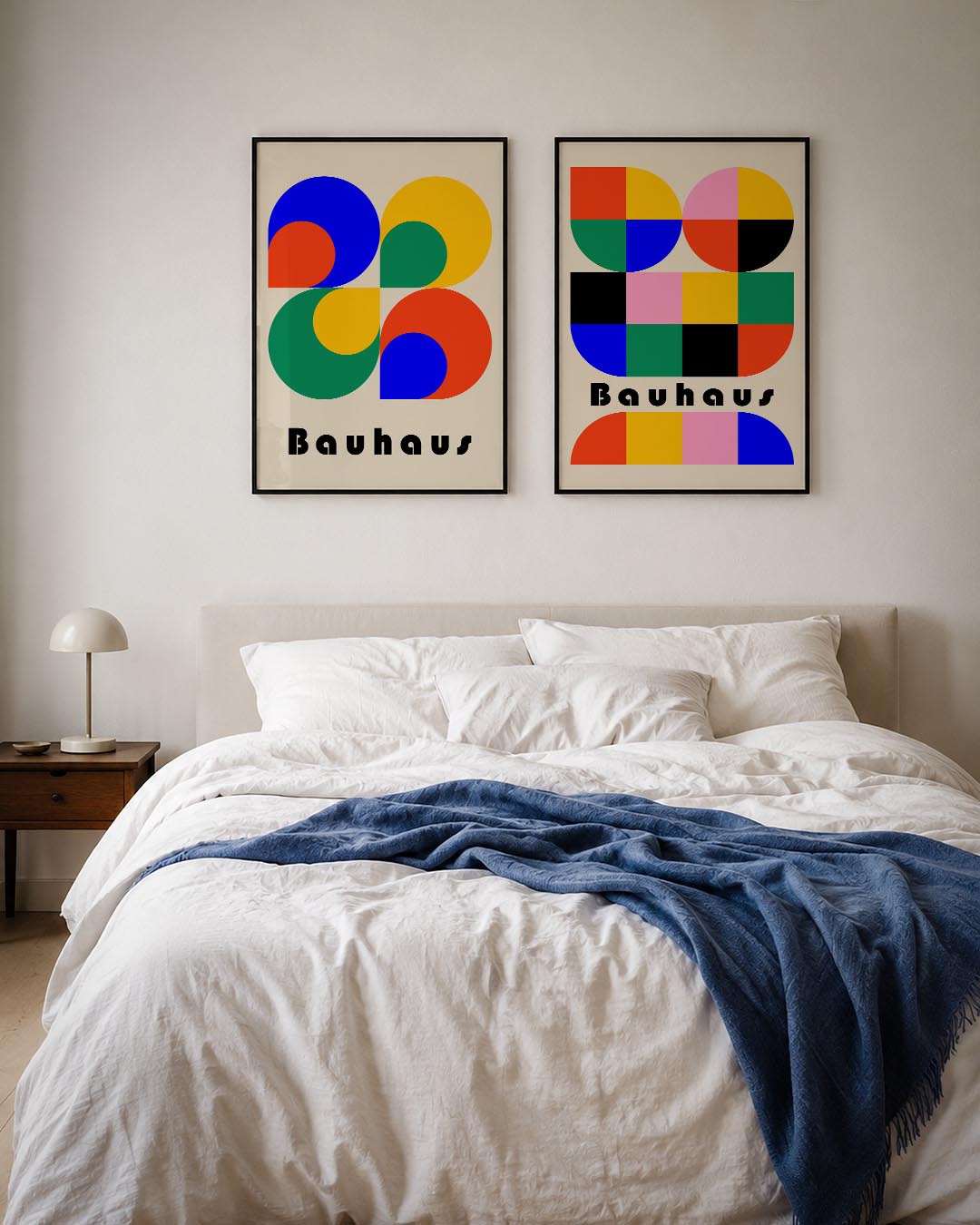 Kleurrijke vormen Posterset
