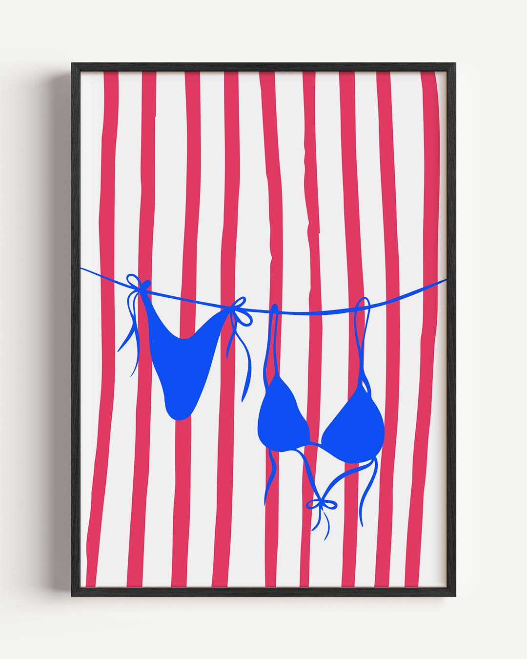 Zomerse Strandvibes Poster-WallArtistic