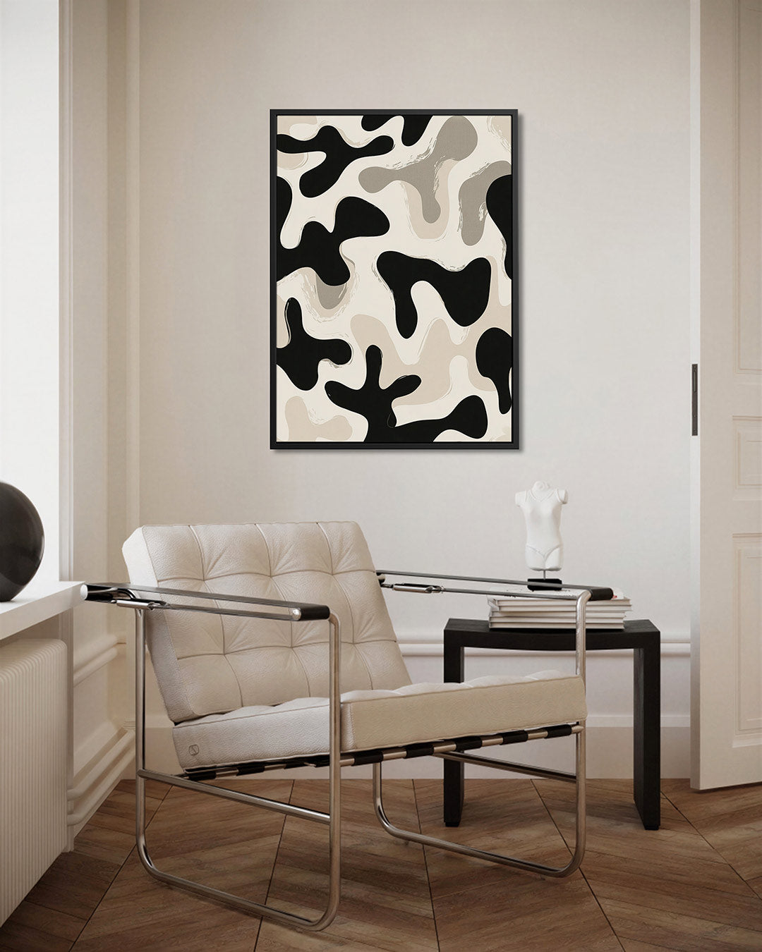 Organische vormen compositie Kunstwerk