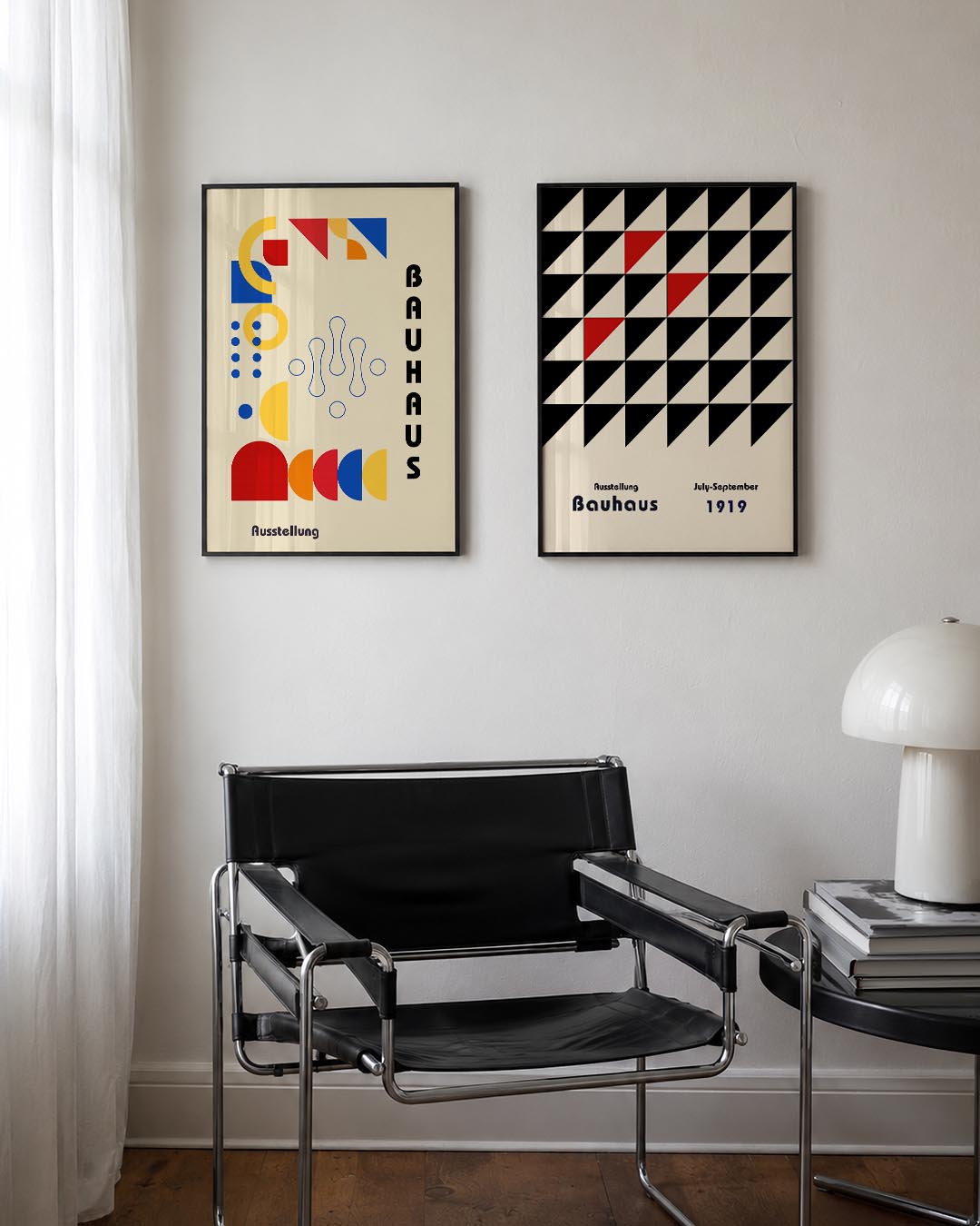 Vormen en kleurvlakken Posterset