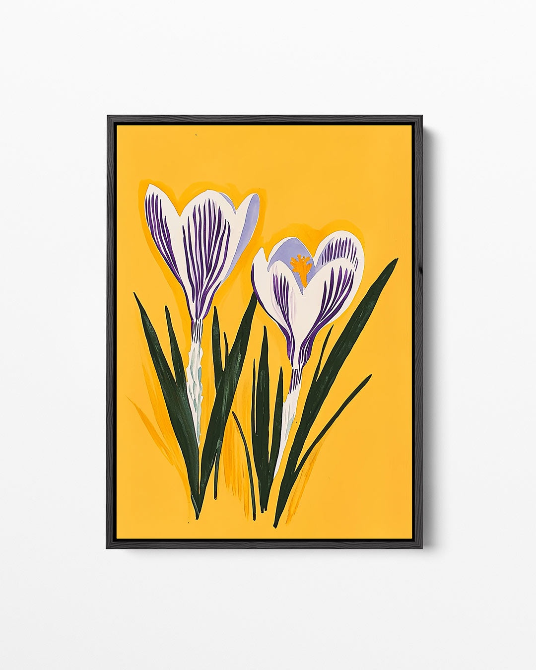 Bloemrijke illustratie Kunstwerk