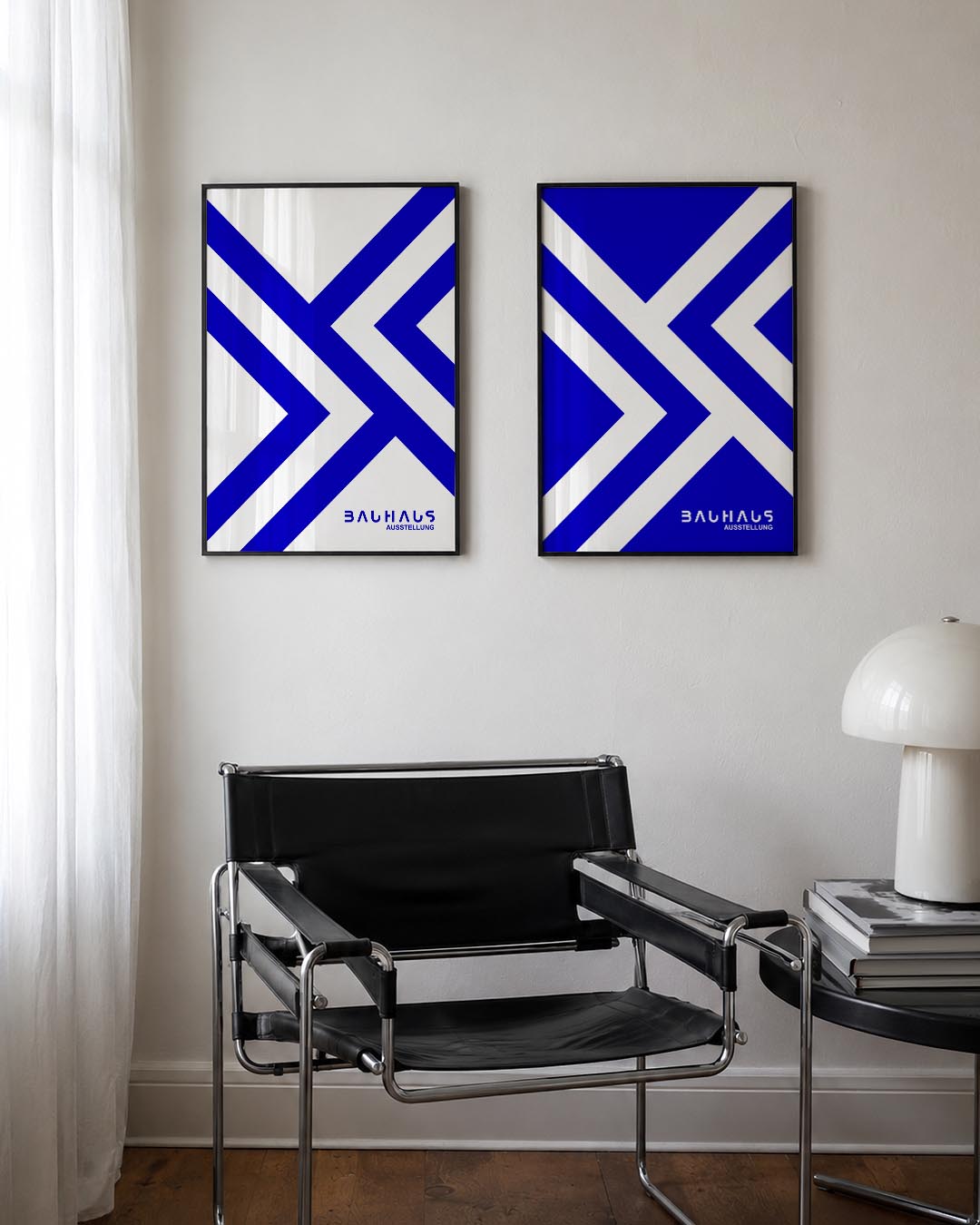 Lijnen en kleurvlakken Posterset