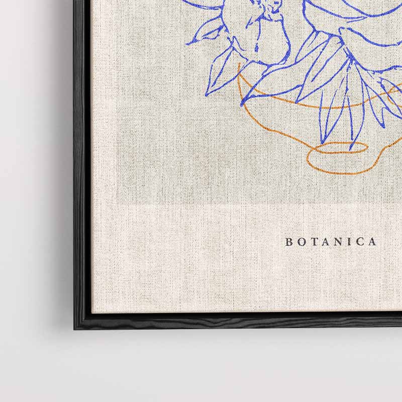 Botanica Bloemenschilderij Kunstwerk-canvas-dibond-plexiglas-wanddecoratie-WallArtistic