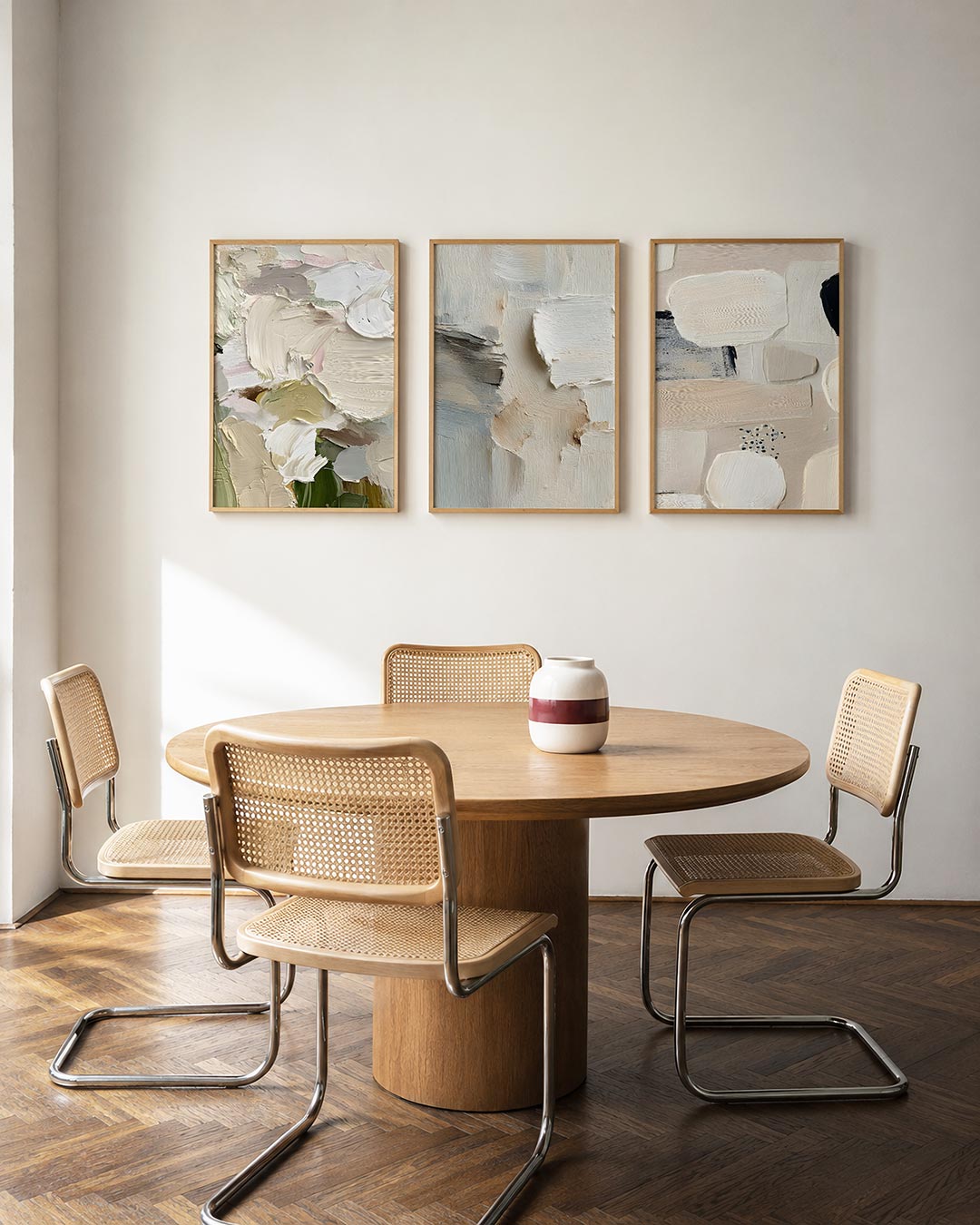 Kleurige textuur Posterset