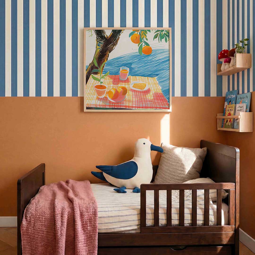 Ontbijt met sinaasappels Poster