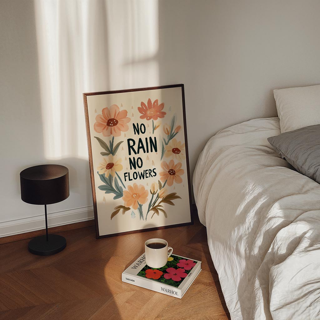 Inspirerende Bloemenposter-WallArtistic