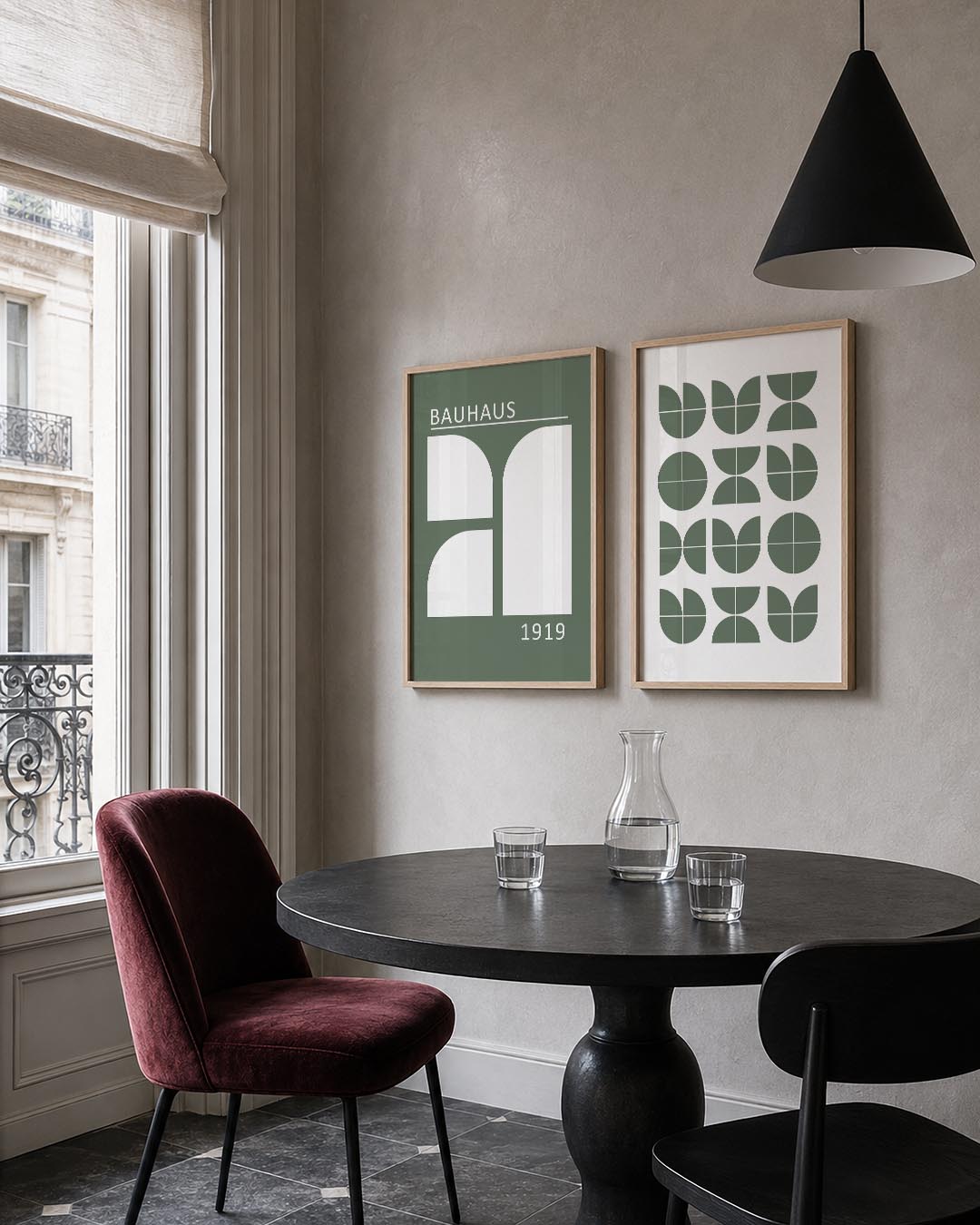 Vorm en balans Posterset