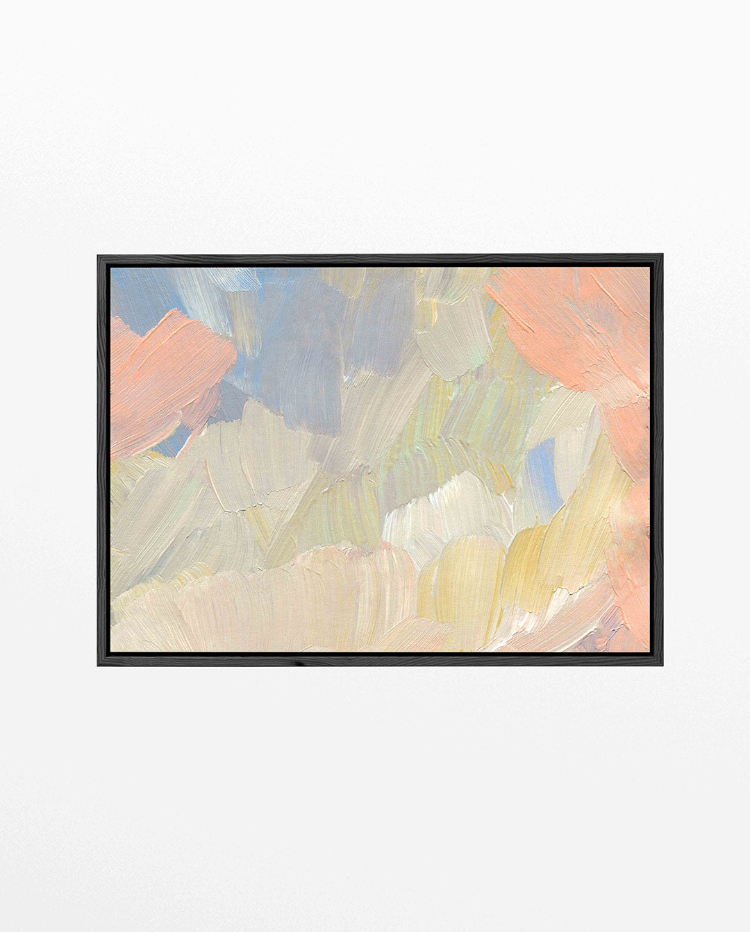 Zachte kleuren compositie Kunstwerk
