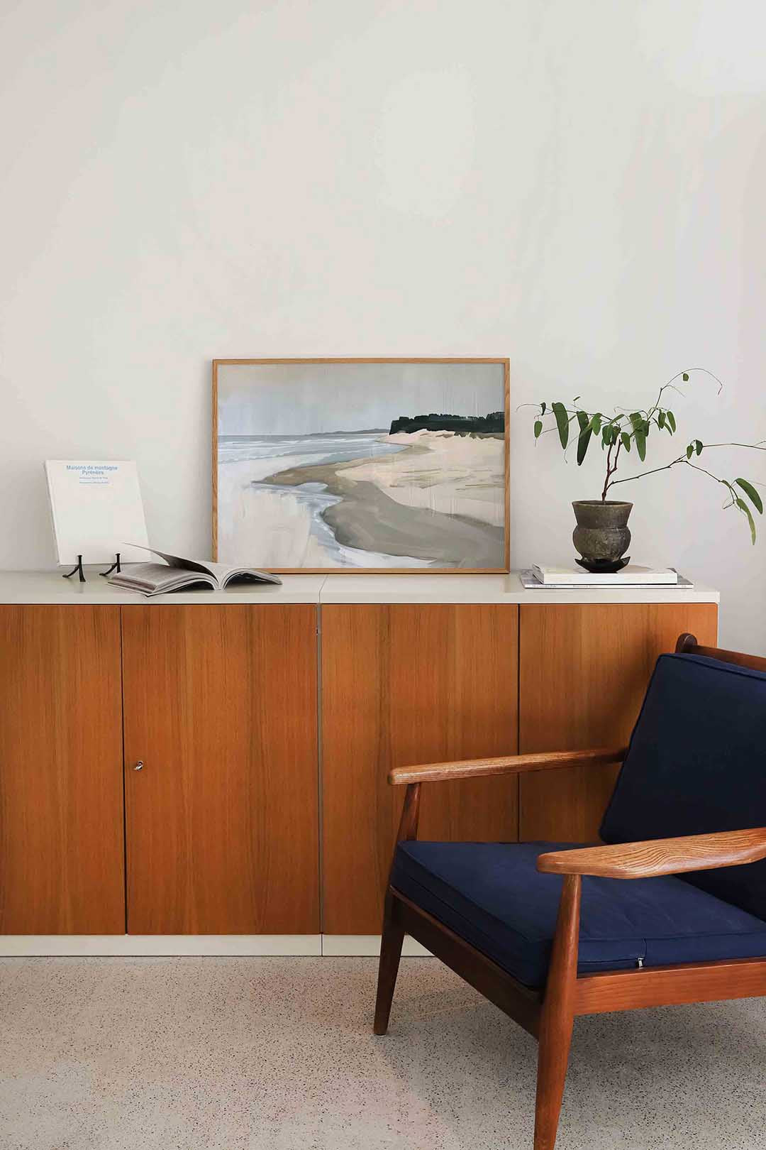 Strand en zee Poster