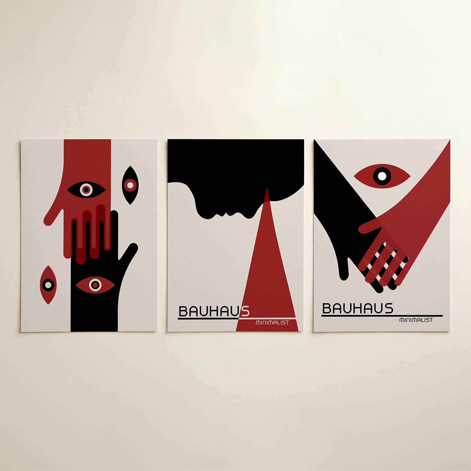 Handen en ogen Posterset
