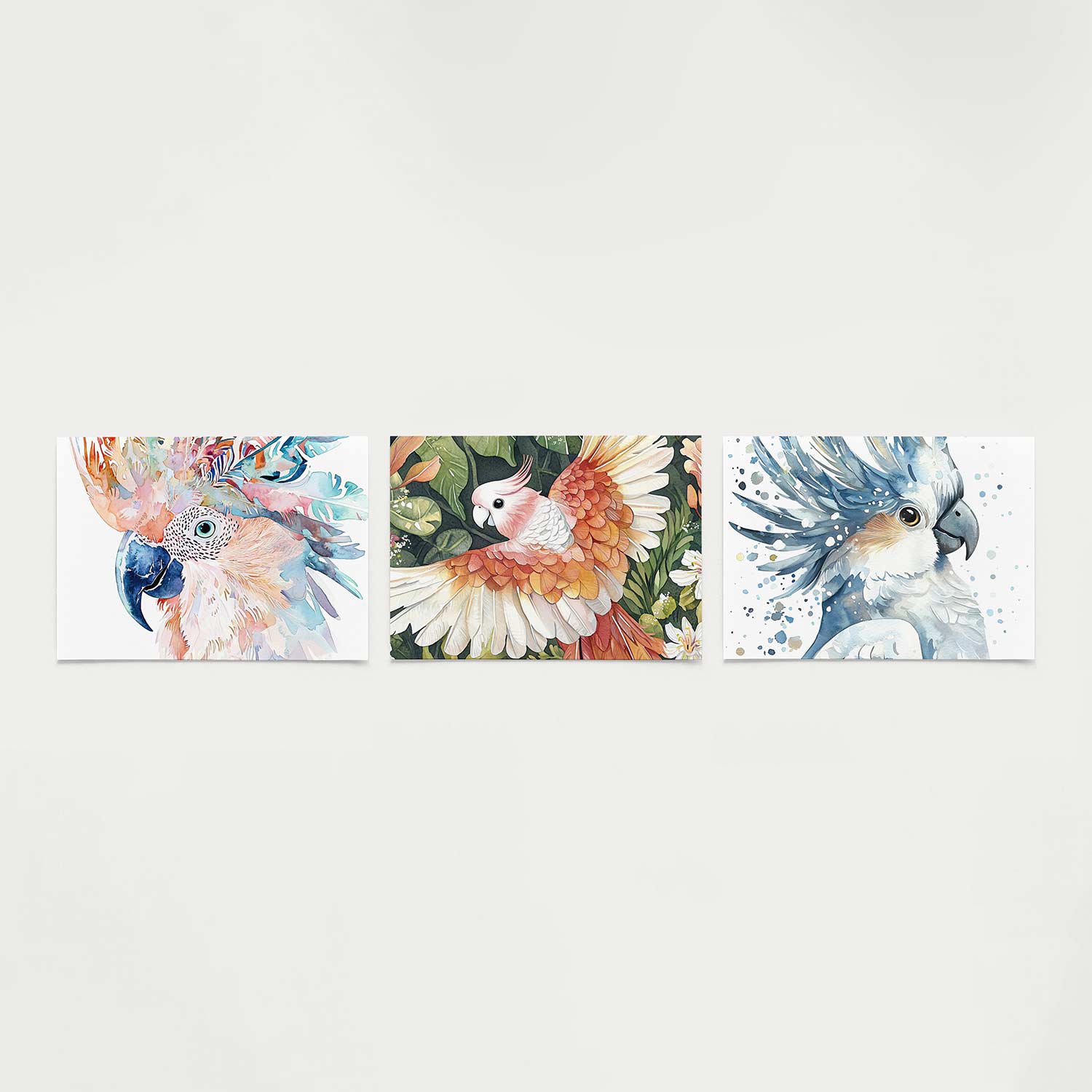 Vederlichte kleurenpracht Posterset