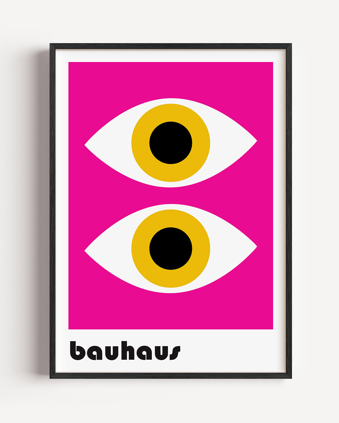 Oogvormen en kleur Poster