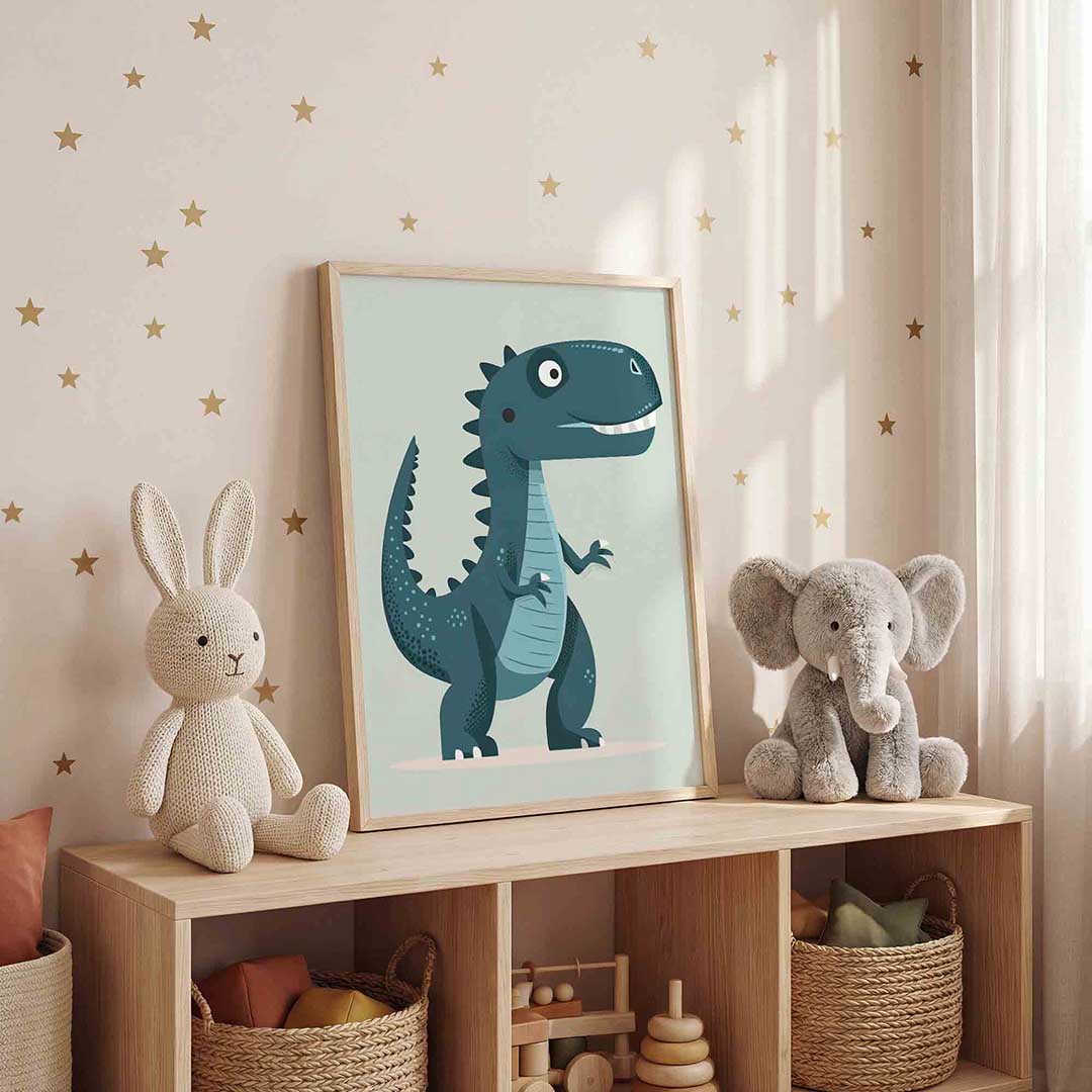 Dinosaurus illustratie Poster