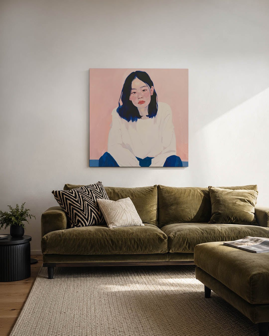 Portretstudie Kunstwerk