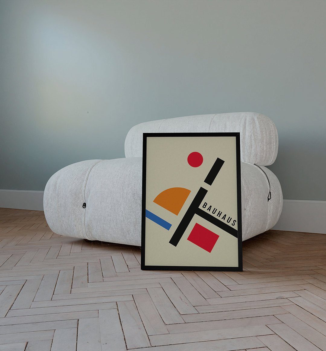 Vormen en vlakkenspel Poster