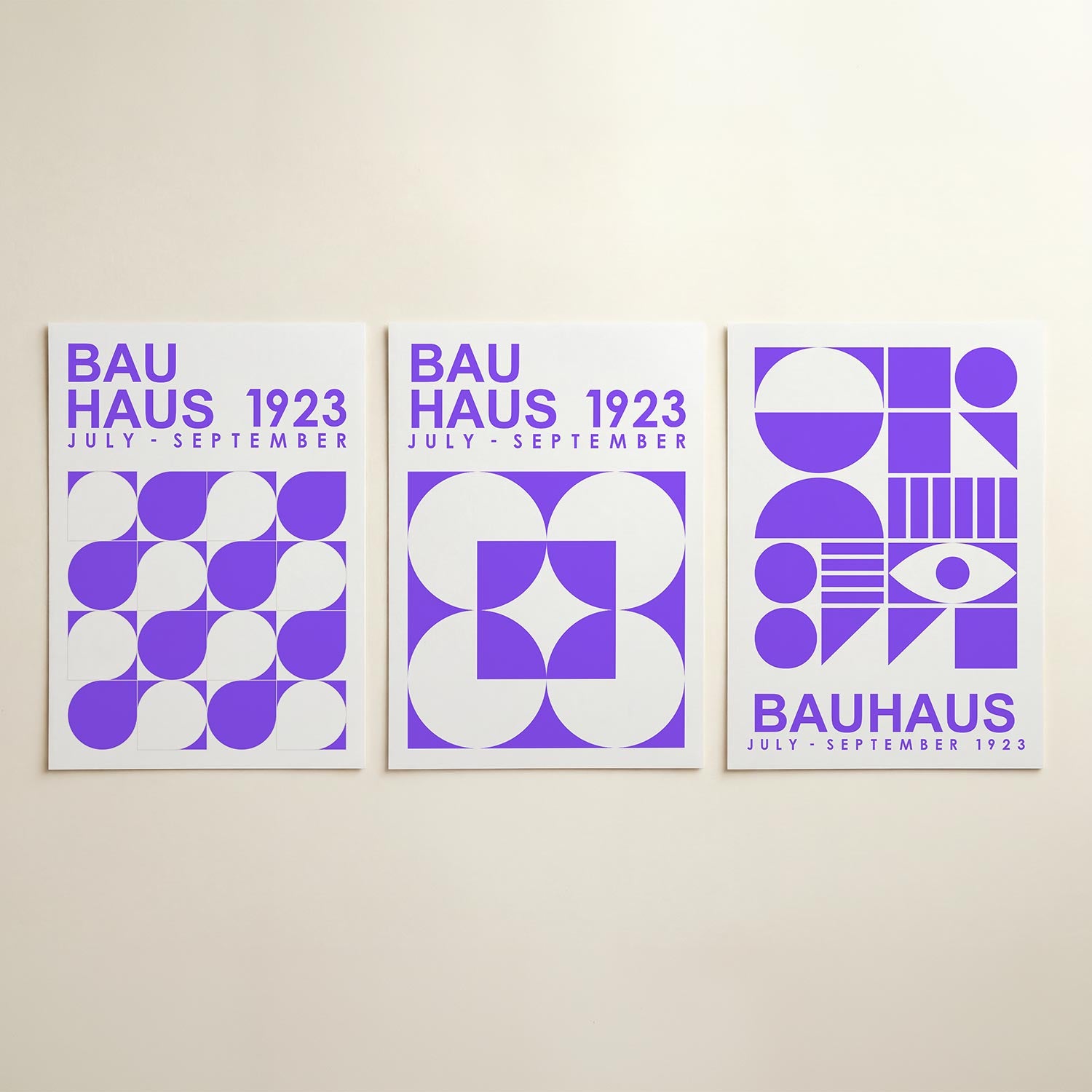 Vorm en kleur Posterset