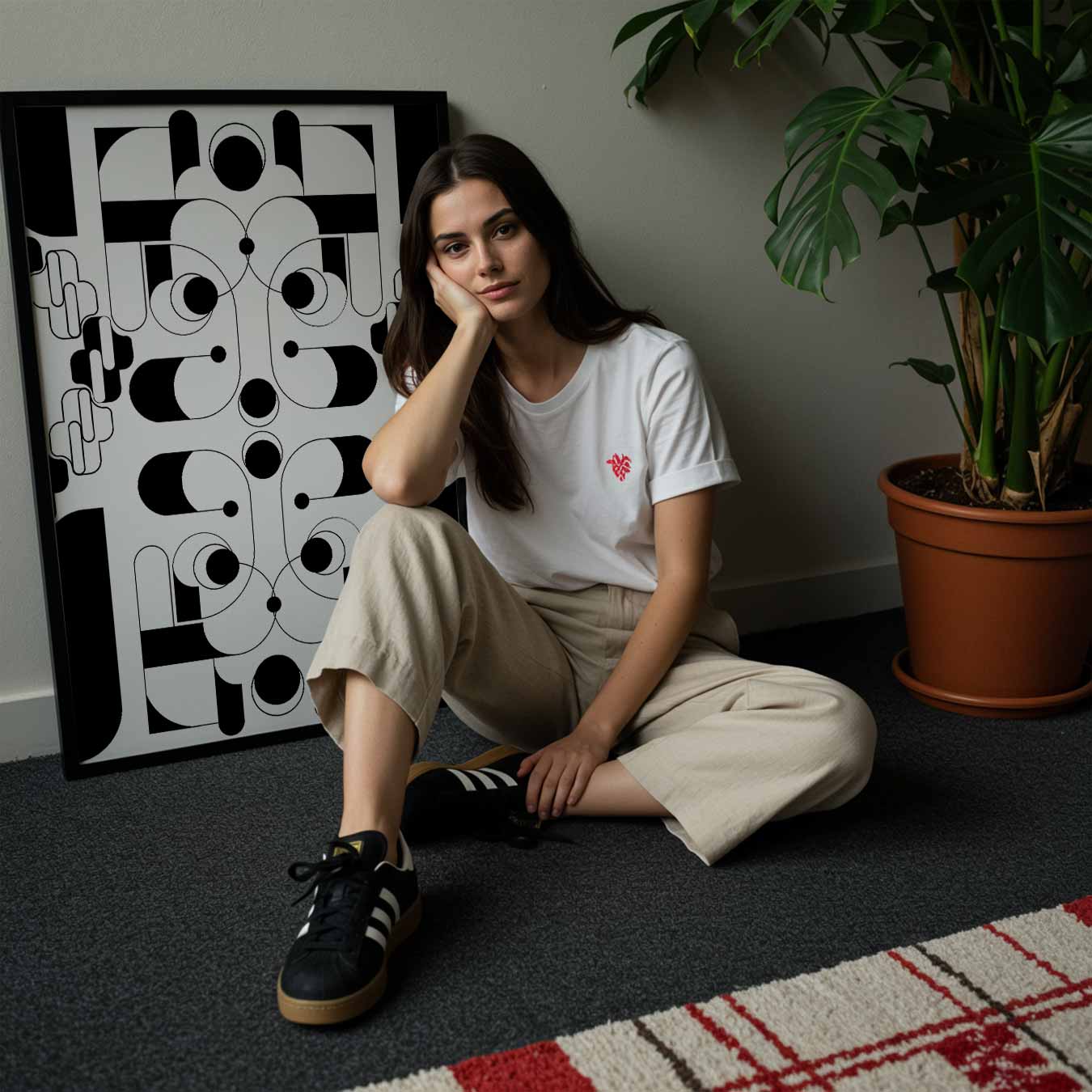 Moderne Geometrische Kunstposter-WallArtistic